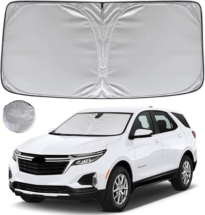 KAYZT Windshield Sun Shade for 2018-2024 Che-vrolet/Chevy Equinox Foldable by KAYZT