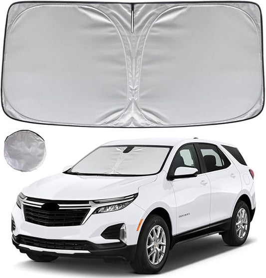 KAYZT Windshield Sun Shade for 2018-2024 Che-vrolet/Chevy Equinox Foldable by KAYZT