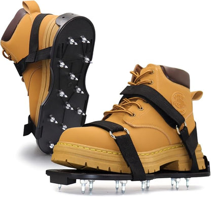 Epoxy Shoes, Fully Assembled Gunite Spiked Shoes by kaoer