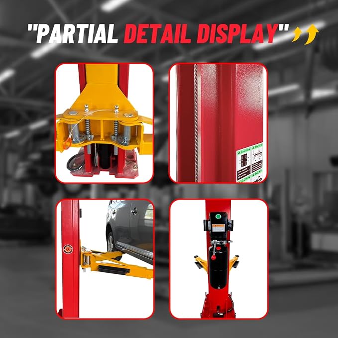 11000lbs 2 Post Lift Clearfloor Car Lift Auto Truck Hoist Lift Home Garage Shop - Image 2