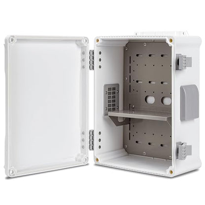 Outdoor Electrical Junction Box, ABS Water Resistant Enclosure by Namunanee