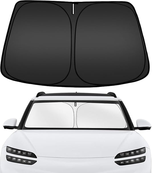 ARISMOTOR Windshield Sun Shade for Genesis GV60 2023-2025, Custom Fit Foldable by ARISMOTOR