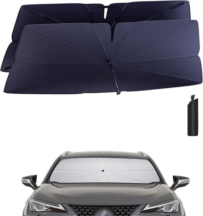 Windshield Sun Shade Umbrella Compatible by HIMUMOY