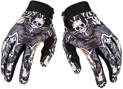 Dirt Bike Motorcycle Gloves for Men Women Finger Touchscreen Motorbike Gloves - Image 3