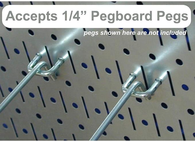 Wall Control 30-WRK-400WB Standard Workbench Metal Pegboard Tool Organizer - Image 4