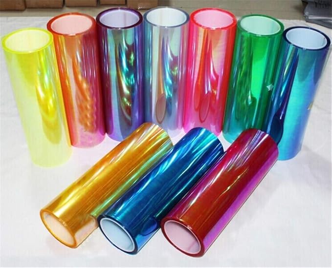 12 by 48 inches Self Adhesive Shiny Chameleon Headlights Tail Lights Fog Lights - Image 6