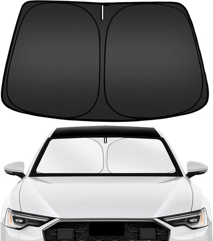 ARISMOTOR Windshield Sun Shade for Audi A6 2019-2025, Custom Fit Foldable Front by ARISMOTOR