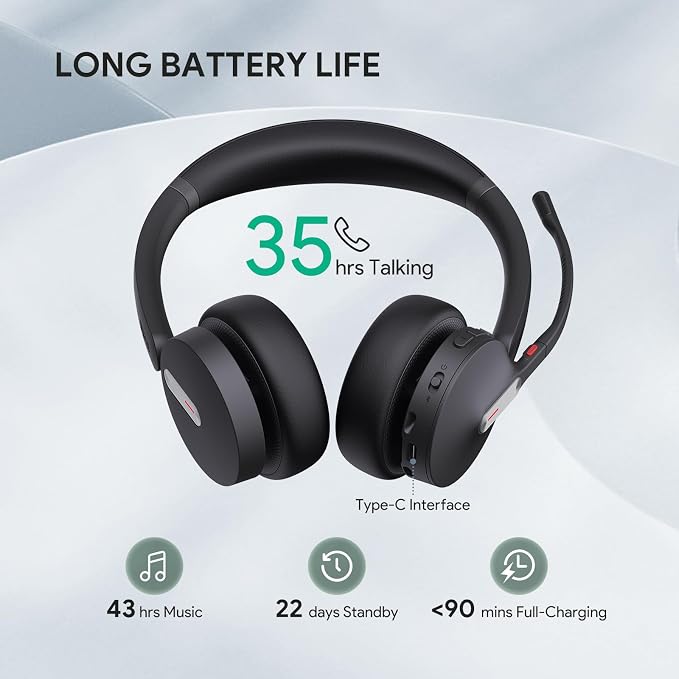 Yealink BH70 UC Wireless Bluetooth Headset - Image 4
