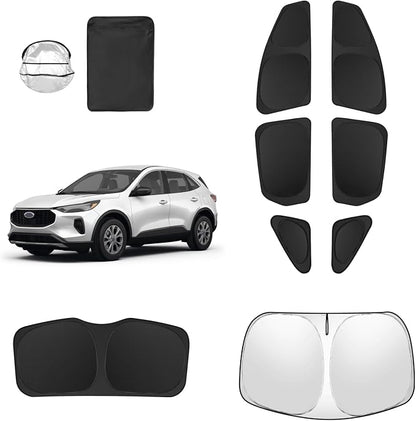 8pcs Car Window Shades for 2013-2019 Ford Escape Accessories, Windshield Side - Image 2