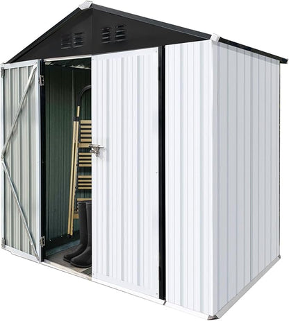 4x6 FT Outdoor Metal Storage Sheds - Image 4