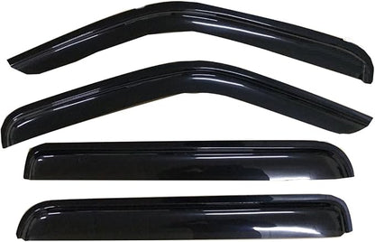 94307 Side Window Wind Deflector, Window Visor fit - Image 2