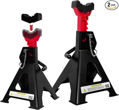 6 Ton Jack Stands, 15.6"-23.4" Adjustable by YATOINTO