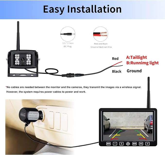 Wireless Backup Camera System - Image 6