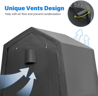 ADVANCE OUTDOOR 8x8 ft Storage Tent - Image 2