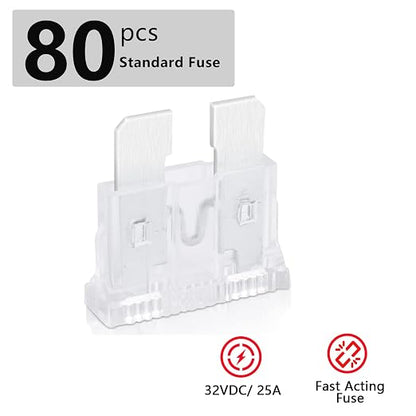 25Amp Standard Fuse, 25A Car Blade Fuses - Image 2