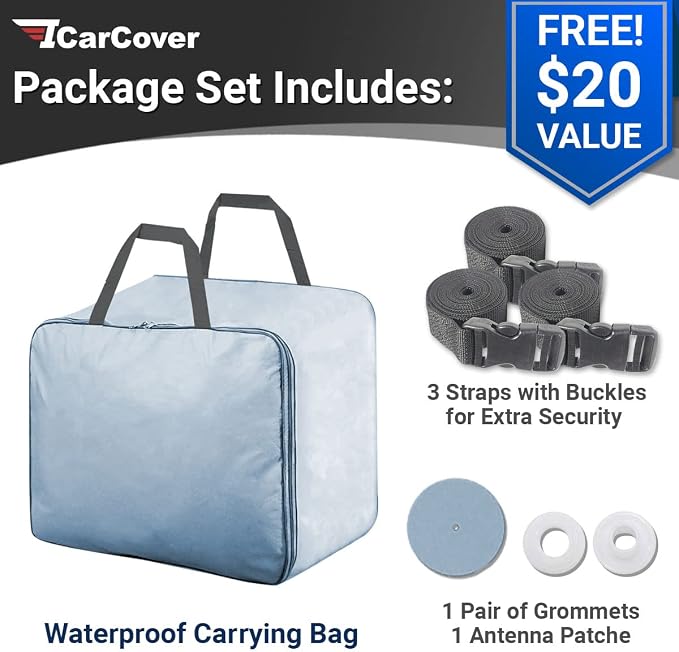 iCarCover Premium Car Cover for 1993-2002 Chevy Camaro STD, SS Heavy Duty - Image 5