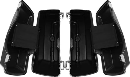 Green-L Gloss Black Hard Saddlebags Fit - Image 5