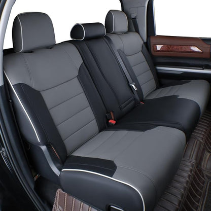 EKR Custom Fit Tacoma Leather Car Seat Covers - Image 4