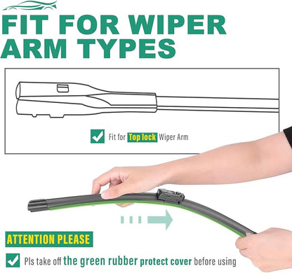 26" 16" 12" Windshield Wiper Blades Replacement - Image 7