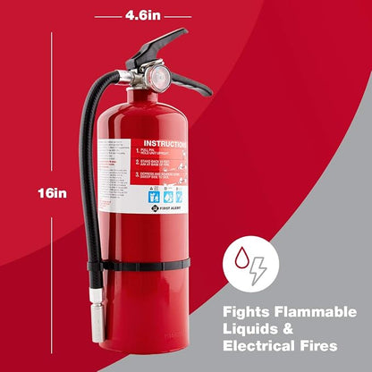 First Alert Fire Extinguisher for Home & Commercial Use, Heavy Duty - Image 5
