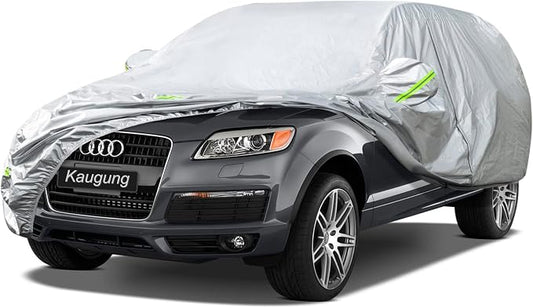 KouKou Oxford SUV Car Cover Custom Fit Audi q7 2005-2025, Waterproof All Weather by KouKou