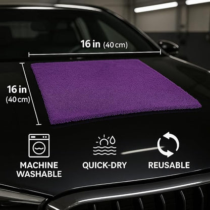 4 Pack Pak Details Edgeless Microfiber Towels - Image 5