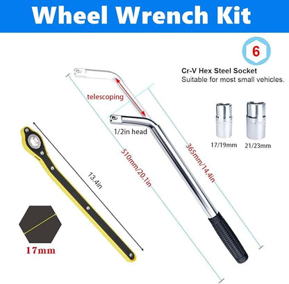 Car Jack - 3 Ton Scissor Jack for Tesla Model Y, Universal Emergency Kit - Image 6