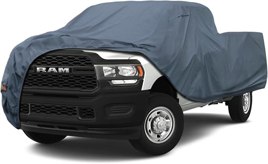 16 Layers Large Truck Cover Waterproof All Weater, Heavy Duty Pickup Truck Cover by GUNHYI