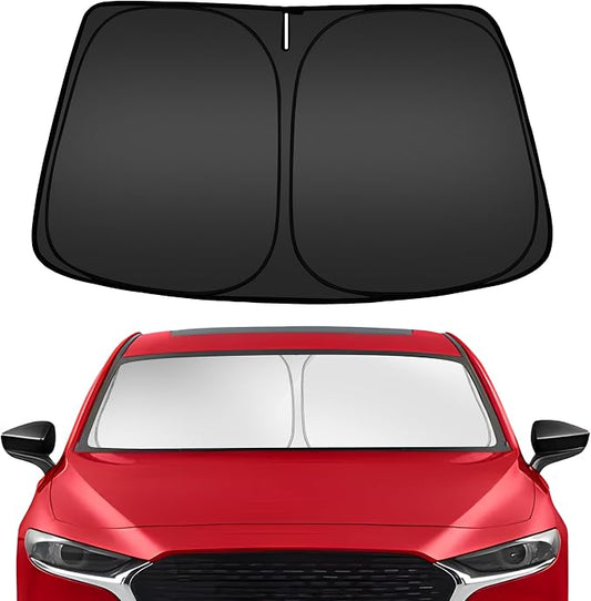 ARISMOTOR Windshield Sun Shade for Mazda 3 Mazda3 2019-2025, Custom Fit by ARISMOTOR