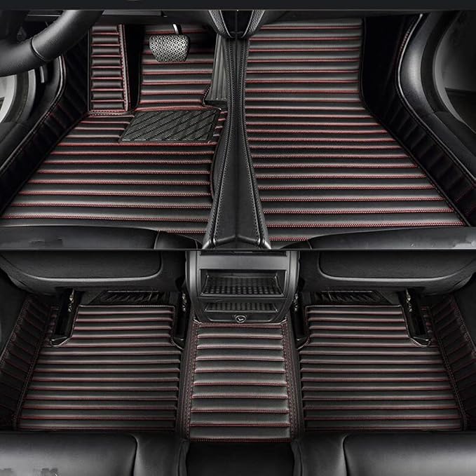 Custom All-Weather Protection Luxury Leather Floor Mats - Image 9