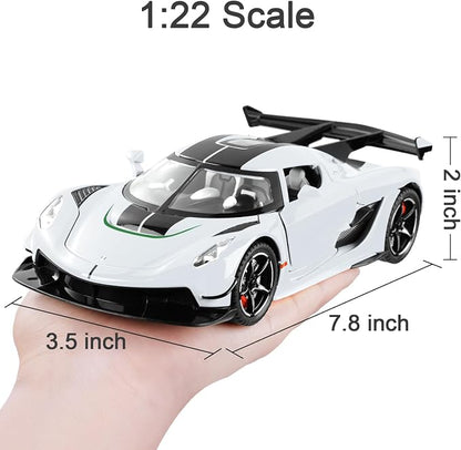 Toy Cars Model Jesko 1/22 Diecast Metal Sports Toy Cars - Image 7