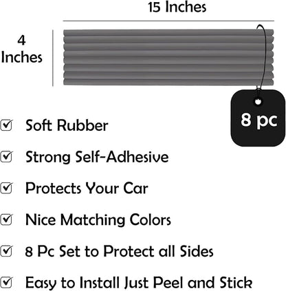 Rubber Bond Garage Wall Protectors 8 Pack - Image 2