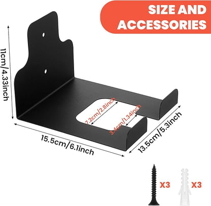2 Pack Garage Organizer Trimmer Rack, Garden Power Tool Hanger Weed Whackers - Image 2
