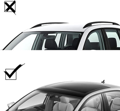 50" Universal Rooftop Crossbars, Adjustable Locking Luggage Crossbars Compatible - Image 2