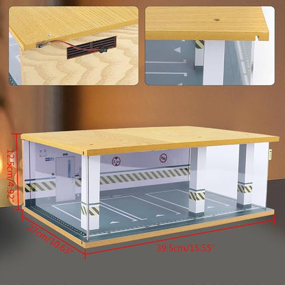 1/24 Parking Garage Model Car Garage Display Case - Image 7