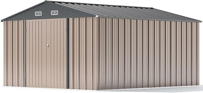 Patiowell 10 x 12 FT Metal Storage Shed - Image 8