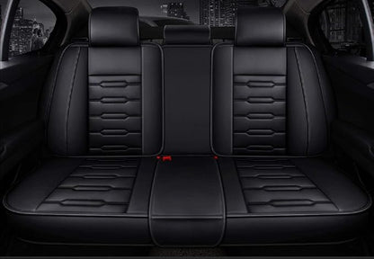 Seat Covers Full Set, Waterproof Leather Seat Covers - Image 3