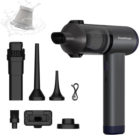 Car Vacuum Portable Cordless, Mini Handheld Vacuum Cleaner by MGVK