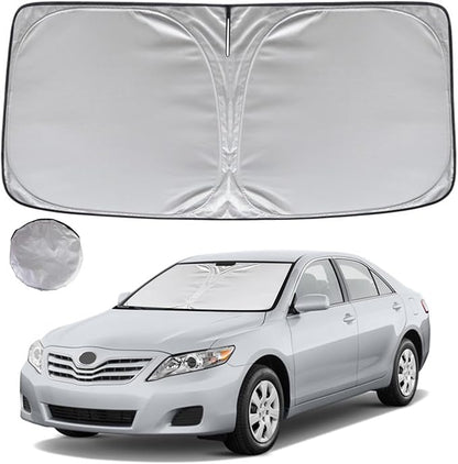 KAYZT Windshield Sun Shade for 2007-2011 Toyota Camry Foldable Sunshade Front by KAYZT