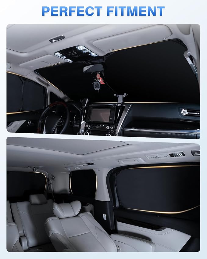 Sunshades for Hyundai Santa Fe 2024 2025 2026 Accessories Windshield Sun Shade - Image 6
