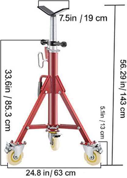 VEVOR Pipe Stand, Pipe Jack Stands - Image 9