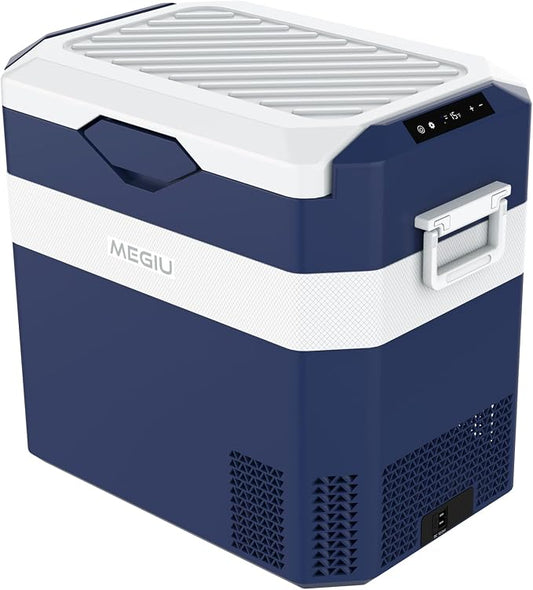 Car Fridge Portable 12V Refrigerator 40 Quart 12 Volt Freezer Compressor Cooler by Megiu