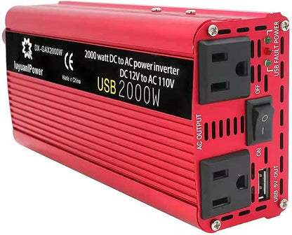2000w Power Inverters Car Power Inverter Car Inverter 12v to 110v 900W/2000W - Image 2