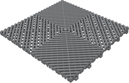 Durable Polypropylene Interlocking Modular Garage Floor Tiles, Versatile by Unknown