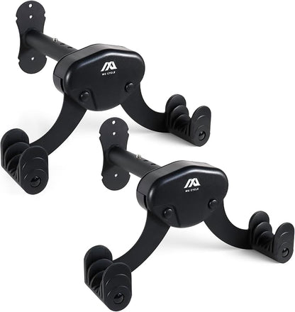 Buffalo Bike Wall Mount Rack – Adjustable Horizontal Indoor Hanger by MUCYCLE