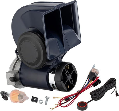 Air Horn 12V 150DB Loud Train Horn kit by AOLIHAN