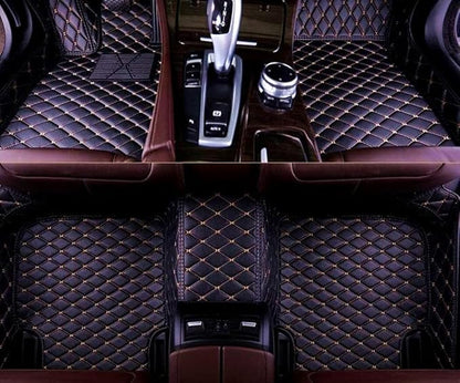 Custom All-Weather Protection Leather Car Floor Mats by LIODOR