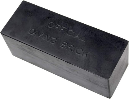 Kemp USA 10 lbs Rubber Diving Brick by KempUSA