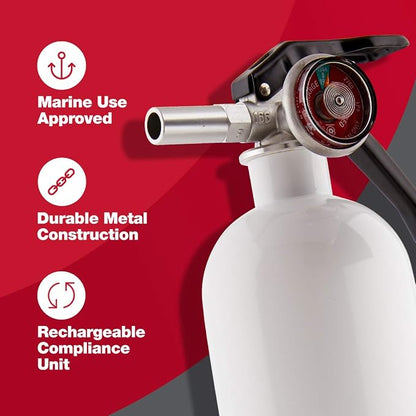 First Alert Fire Extinguisher | Marine Fire Extinguisher - Image 3