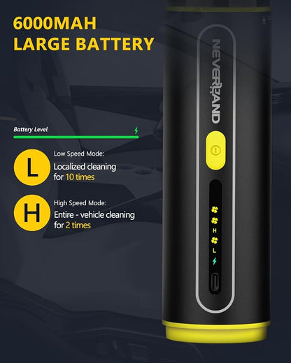 NEVERLAND Car Vacuum Portable Cordless - Image 5